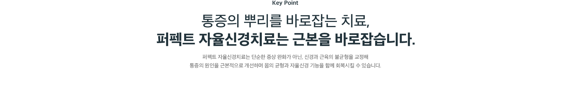 통증의 뿌리를 바로잡는 치료 - 신경과 근육의 불균형을 교정해 근본 원인을 개선하는 퍼펙트 자율신경치료